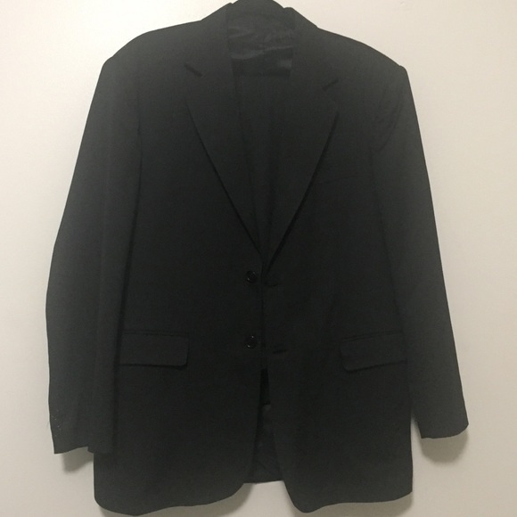 Suits & Blazers Mens Custom Made Black Suit Jacket And Pa Poshmark